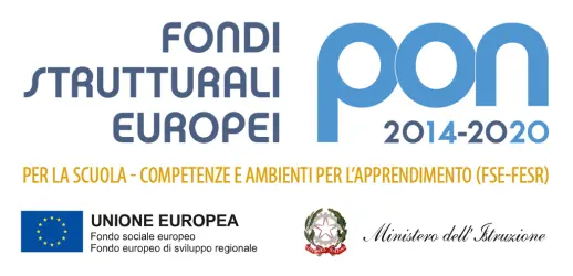 Logo PON Fondi Strutturali Europei 201-2020